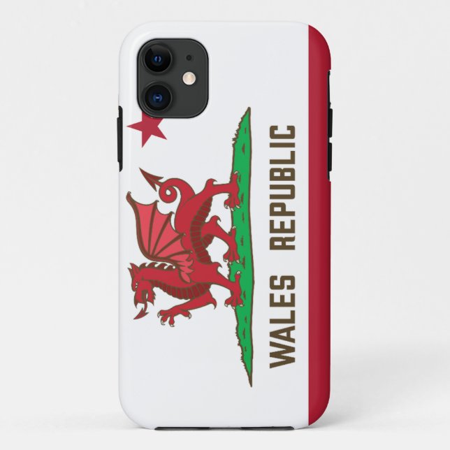 Coques Case-Mate iPhone Pays de Galles République Drapeau de dragon Pride  (Dos)