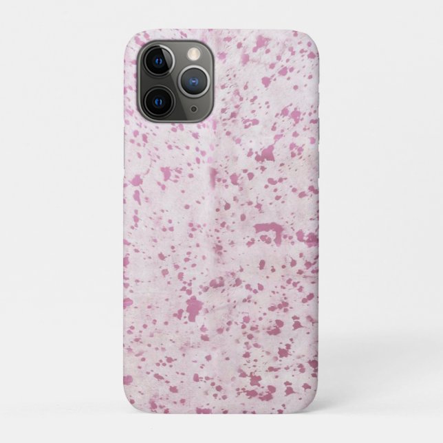 Coques Case-Mate iPhone Pays de la vache blanche et rose Ouest (Dos)