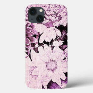 Case-Mate iPhone Case Pays français boho chic fleur sauvage violet margu