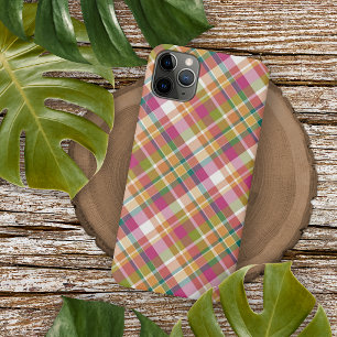 Case-Mate iPhone Case Pays Français Shabby Chic Flair Madras Motif