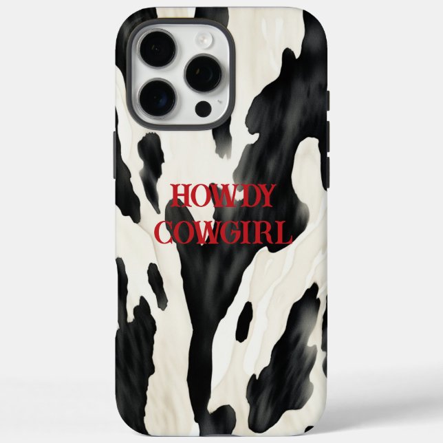 Coques Case-Mate iPhone Pays occidental de vaches d'élevage (Verso)