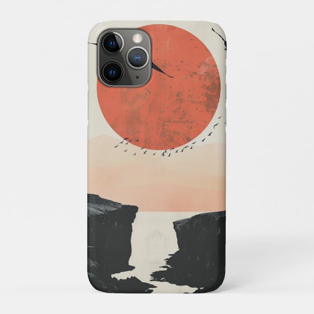 Coques Case-Mate iPhone Paysage Abstrait de Boho (12) (Dos)