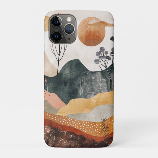 Coques Case-Mate iPhone Paysage Abstrait de Boho (15) (Dos)