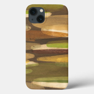 Etui iPhone 13 Paysage Abstrait de ton terrestre