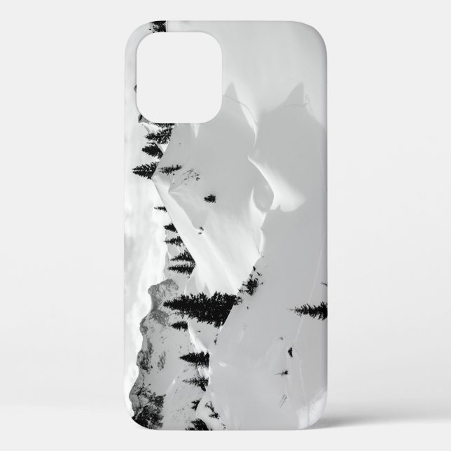 Coques Case-Mate iPhone Paysage alpin : Snowy Fir Trees (Verso)