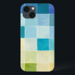 Etui iPhone Case-Mate Paysage avec des Carrés multicolores<br><div class="desc">Megan Meagher a créé cette pièce en utilisant un style connu sous le nom de pixilation numérique. Les artistes utilisent des programmes informatiques pour concevoir et dessiner leurs pièces,  produisant des rendus impressionnistes de décors du monde réel. Si vous aimez l'art expérimental abstrait,  cette impression est pour vous!</div>