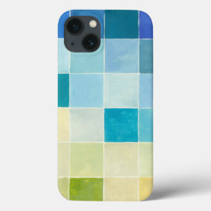 Etui iPhone Case-Mate Paysage avec les carrés Pixilated multicolores