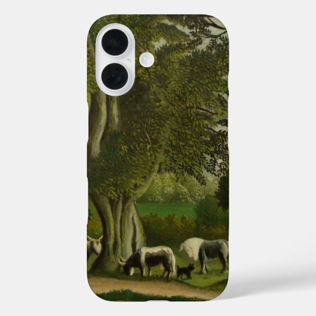 Coques Case-Mate iPhone Paysage avec vachères d'Henri Rousseau (Verso)