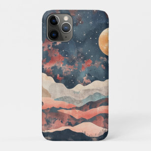 Case-Mate iPhone Case Paysage céleste désertique bohème indigo cuivre
