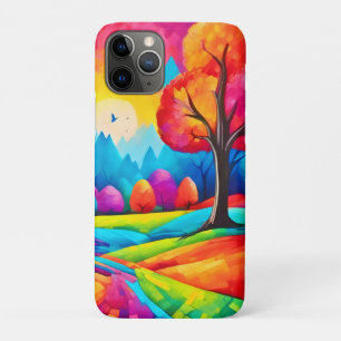 Case-Mate iPhone Case Paysage coloré dans un style art de rêve
