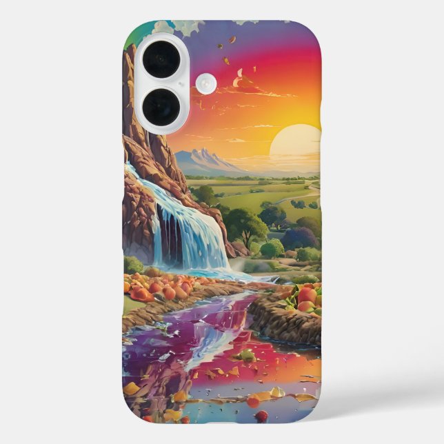 Coques Case-Mate iPhone Paysage complet du spectre de couleurs (Verso)