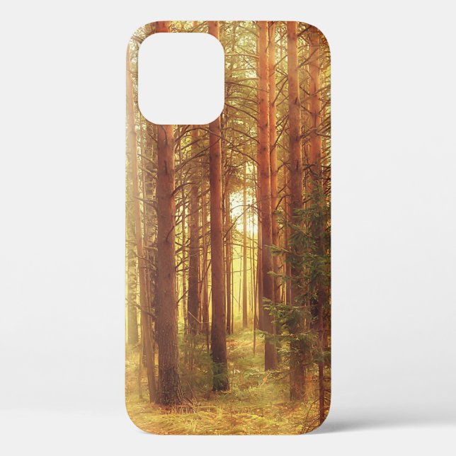 Coques Case-Mate iPhone paysage d'automne arrière - plan, rayons du soleil (Verso)