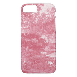Case-Mate iPhone Case Paysage de French Toile de Jouy Shabby Counry