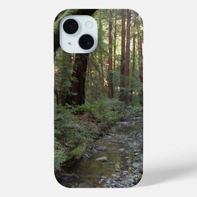 Coques Case-Mate iPhone Paysage de la forêt de Muir Woods Stream (Verso)