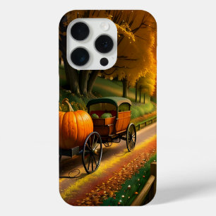 Coque Case-Mate iPhone Paysage de la scène d'automne du Wagon Harvest