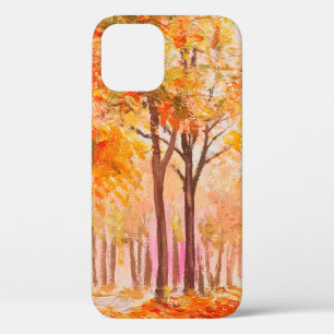 Case-Mate iPhone Case Paysage de peinture à l'huile - forêt d'automne co