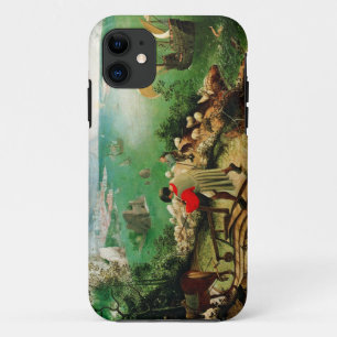 Coque iPhone 11 Paysage de Pieter Bruegel avec l'automne d'Icare