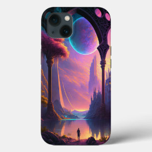 Case-Mate iPhone Case Paysage de science-fiction Imaginaire