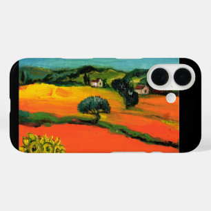 COQUE POUR iPhone 16 PAYSAGE DE TOSCANE AVEC DÉBORDEMENT
