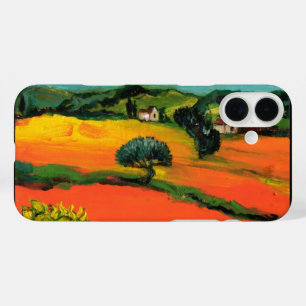 COQUE POUR iPhone 16 PLUS PAYSAGE DE TOSCANE AVEC DÉBORDEMENT