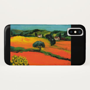 COQUE Case-Mate POUR iPhone PAYSAGE DE TOSCANE AVEC DÉBORDEMENT