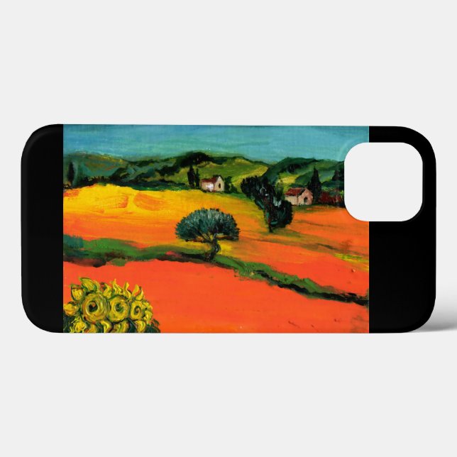 COQUES Case-Mate iPhone PAYSAGE DE TOSCANE AVEC DÉBORDEMENT (Verso (horizontal))
