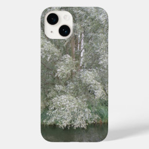 Coques Pour iPhone Paysage des arbres blancs et des rivières