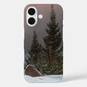 Coque Pour iPhone 16 Paysage d'hiver, 1811 par Caspar David Friedrich
