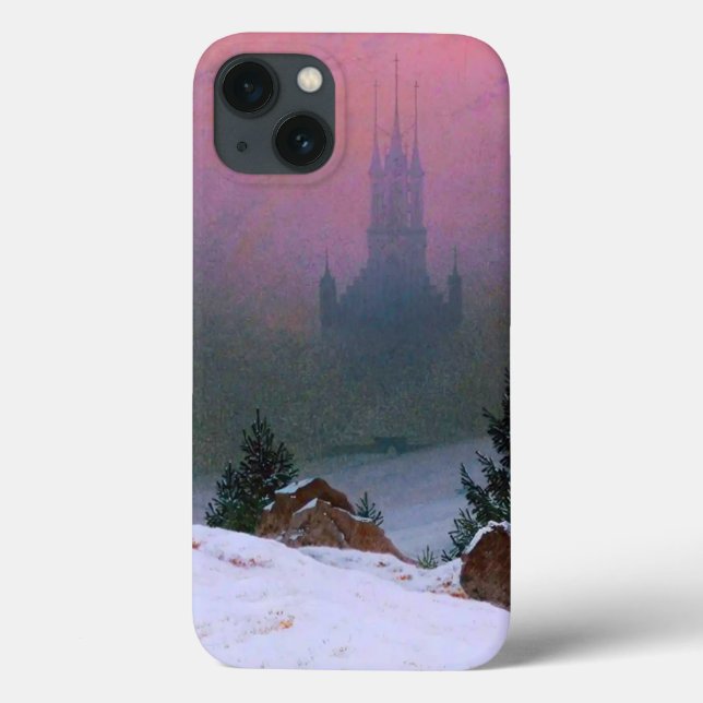 Coques Case-Mate iPhone Paysage d'hiver Caspar David Friedrich (Verso)