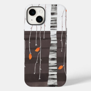 Coque Case-Mate iPhone Paysage d'hiver Peinture d'arbre