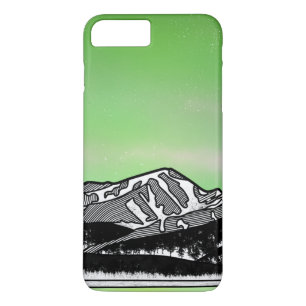 Case-Mate iPhone Case Paysage du Mont Elbret Green