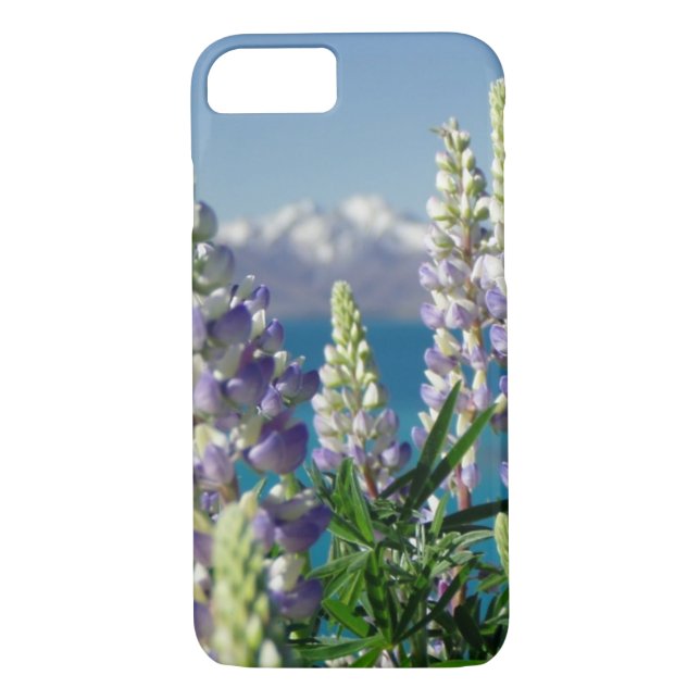 Coques Case-Mate iPhone Paysage florissant Lupine Nouvelle-Zélande (Dos)