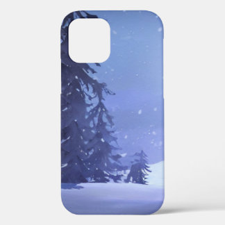 Case-Mate iPhone Case Paysage hivernal avec arbres couverts de neige