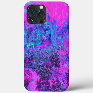 Case-Mate iPhone Case Paysage Impressionniste Rose Chaud et Bleu Psychéd