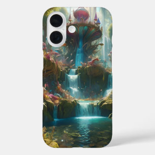 Coque Pour iPhone 16 Paysage magique des chutes d'eau
