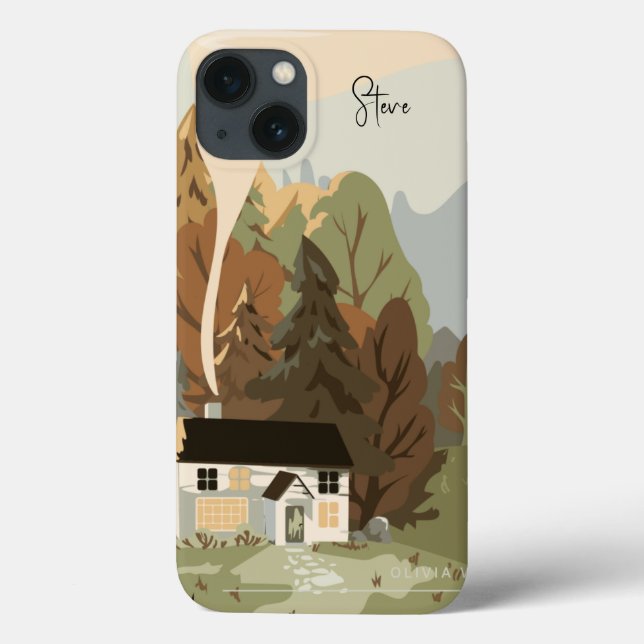 Coques Case-Mate iPhone Paysage magnifique customisé (Verso)