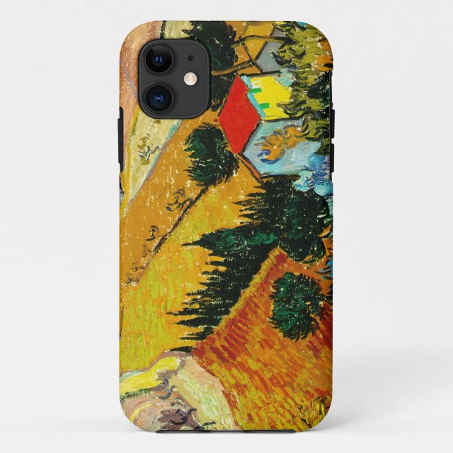 Coques Case-Mate iPhone Paysage Maison et Plowman Vincent Van Gogh (Dos)
