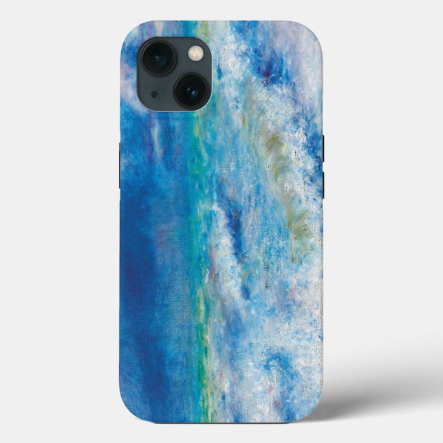 Coques Case-Mate iPhone Paysage marin (1897) par Pierre-Auguste Renoir (Verso)