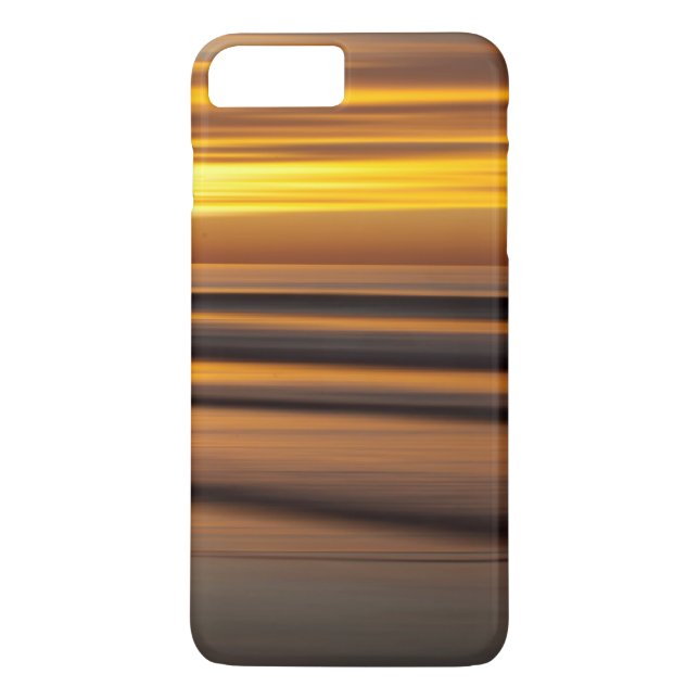Coques Case-Mate iPhone Paysage marin abstrait au coucher du soleil, CA (Dos)