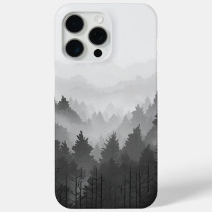 Coque Case-Mate iPhone Paysage minimaliste de la Forêt de Montagne Noire