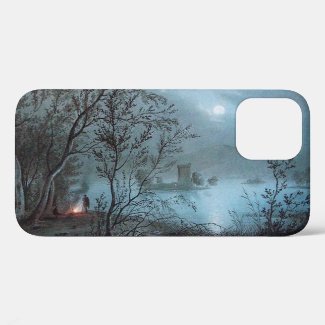 COQUES Case-Mate iPhone PAYSAGE NOCTURNE ROMANTIQUE EN BLEU (Verso (horizontal))