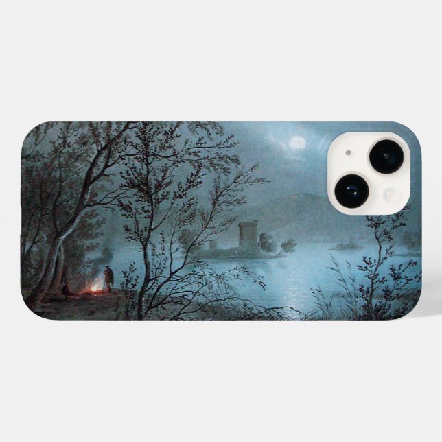 COQUES Case-Mate iPhone PAYSAGE ROMANTIQUE NOCTURNE EN BLEU (Verso (horizontal))