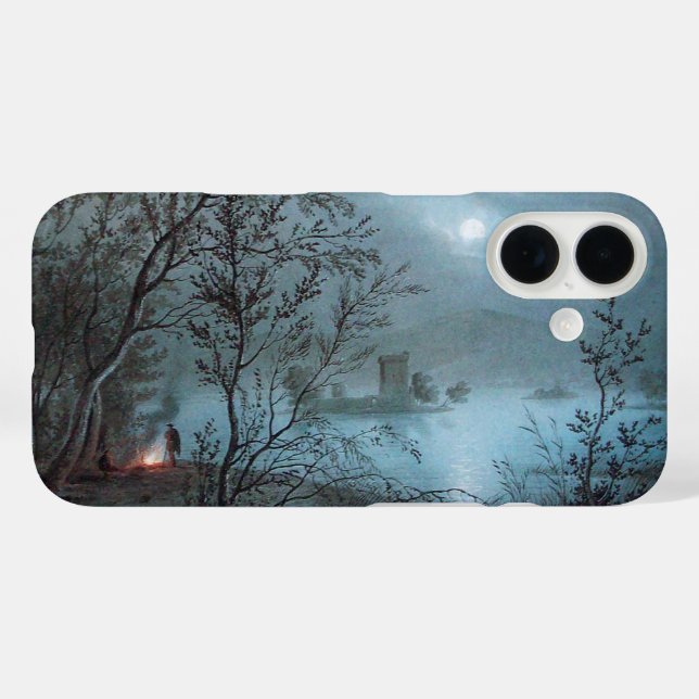 COQUES Case-Mate iPhone PAYSAGE ROMANTIQUE NOCTURNE EN BLEU (Verso (horizontal))