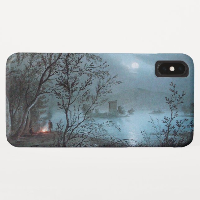 COQUES Case-Mate iPhone PAYSAGE ROMANTIQUE NOCTURNE EN BLEU (Dos (Horizontal))