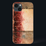 Coque Case-Mate iPhone Paysage rouge Abstrait<br><div class="desc">Ethan Harper a peint ce magnifique paysage rouge abstrait. Une incrustation rectangulaire crée une partie plus légère de la pièce. Un morceau très sanguin,  commandez votre exemplaire aujourd'hui !</div>