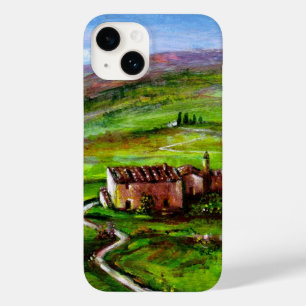 COQUE Case-Mate iPhone PAYSAGE TOSCANE AUX COLLINES VERTES