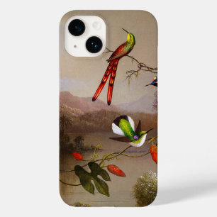 Coque Case-Mate iPhone Paysage tropical avec dix colibris