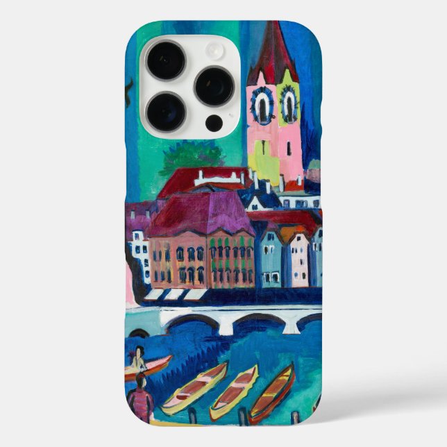 Coques Case-Mate iPhone Paysage urbain expressionniste Kirchner Zurich (Verso)