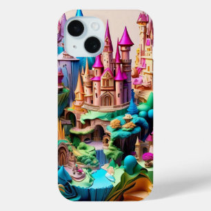 Coque Case-Mate iPhone "Paysages enchantés illustrés"