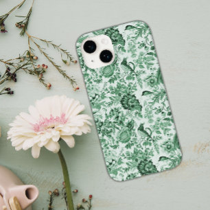 Coque Case-Mate iPhone Paysages Vintages verts Toile de Jouy